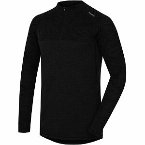 MERINO-100-LONG-SLEEVE-ZIP-M-BLACK