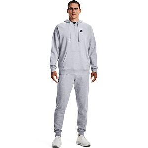 Pánska bavlnená mikina Under Armour Rival Fleece 1/2 Zip HD