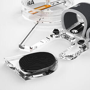 Kompas SILVA Arc Jet right