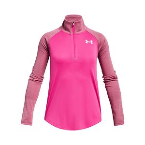 Dievčenské tričko Under Armour Tech Graphic 1/2 Zip