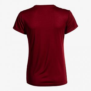 Dámské triko Joma Combi Woman Shirt S/S Burgundy