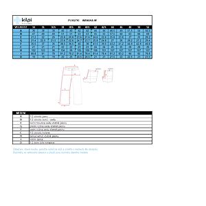 Pohodlné dámske outdoorové nohavice Kilpi WANAKA