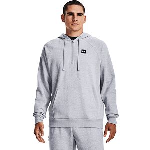 Pánska bavlnená mikina Under Armour Rival Fleece 1/2 Zip HD