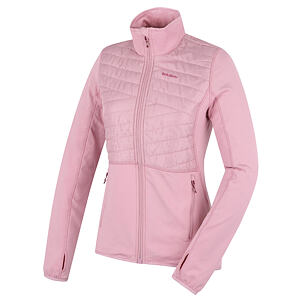 Dámská mikina na zip HUSKY Airy L faded pink