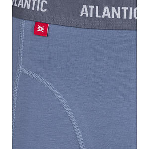 Pánské boxerky ATLANTIC Comfort 3Pack - černé/žluté/šedé