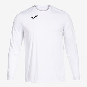 Pánské/chlapecké tričko Joma T-Shirt Combi L/S white