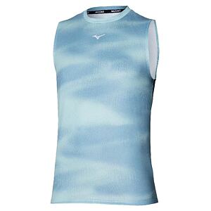 Pánské sportovní tílko Mizuno Core Graphic – Cloud Blue