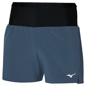 Pánské běžecké šortky Mizuno Multi Pocket – vintage indigo