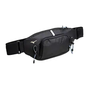 Univerzální ledvinka 2v1 ledvinka Mizuno 2WAY WAIST PORCH CR – černá