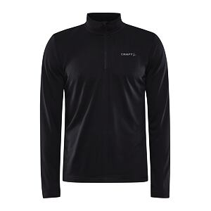 Pánske tričko Craft CORE Essence Bi-blend Half Zip LS