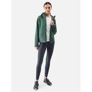 Dámská větruodolná bunda softshell membrána 5000 4F - zelená