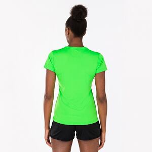 Dámské triko Joma Combi Woman Shirt S/S Green Fluor