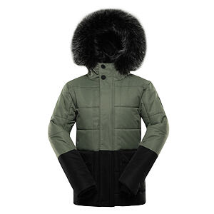 Dětská bunda s membránou ptx ALPINE PRO EGYPO olivine
