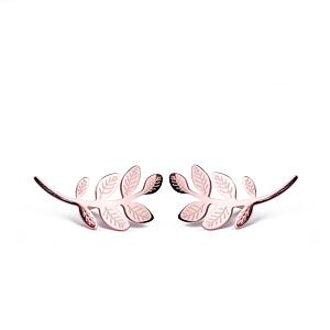 Náušnice VUCH Leaves Rose Gold