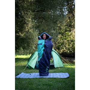 Syntetický zimní spacák HUSKY Emotion blue/mint
