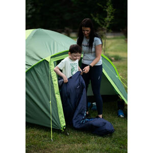 Syntetický třísezónní dětský spacák Kids HUSKY Magic dark blue