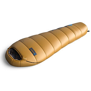 Syntetický třísezónní dětský spacák Kids HUSKY Merlot mustard