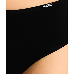 Dámské klasické kalhotky ATLANTIC 3Pack - černé