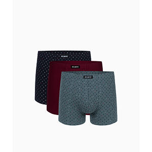 Pánské boxerky ATLANTIC 3Pack - vícebarevné