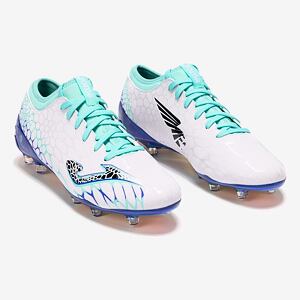 Pánské kopačky Joma GOL 2472 FG White Turquoise
