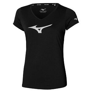 Dámské sportovní tričko Mizuno Core RB Tee – černé