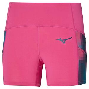 Dámské krátké legíny Mizuno Short Tight – fuchsiové