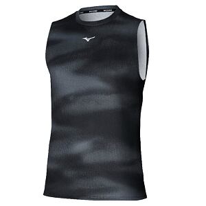 Pánské sportovní tílko Mizuno Core Graphic – černé
