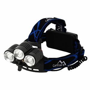 Čelovka Cattara LED 400lm (1x XM-L+2x XP-E)