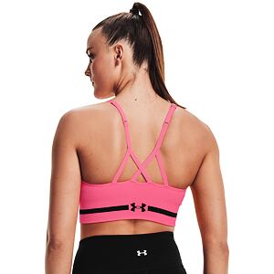 Dámska kompresná podprsenka Under Armour Seamless Low Long Htr Bra