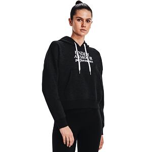 Dámska bavlnená mikina Under Armour Essential Script Hoodie