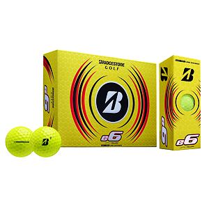 Golfové loptičky Bridgestone e6 - žlté 3ks