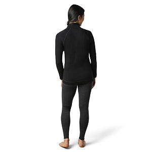 Smartwool W CLASSIC THERMAL MERINO BL 1/4 ZIP B black