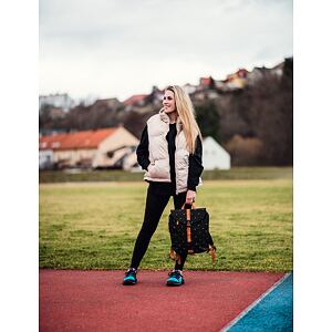 Městský batoh VUCH Corbin Dotty Black