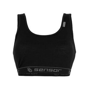 SENSOR MERINO ACTIVE dámská podprsenka černá velikost L