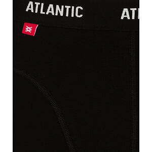 Pánské boxerky ATLANTIC Comfort 3Pack - černé/žluté/šedé