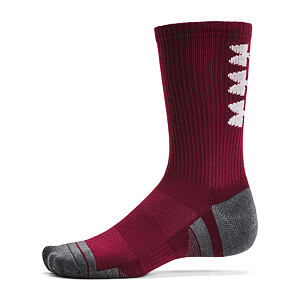 UA Perf Tech Nov 3pk Crew-RED