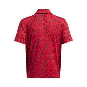 UA Playoff 3.0 Printed Polo-RED