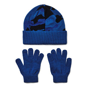 B Beanie/Glove Combo-BLU