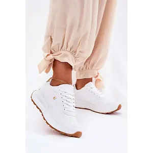 Dámské stylové boty Big Star HI-POLY SYSTEM – bílé