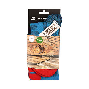 Unisex podkolenky z merino wool ALPINE PRO RODE