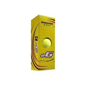 Golfové loptičky Bridgestone e6 - žlté 3ks