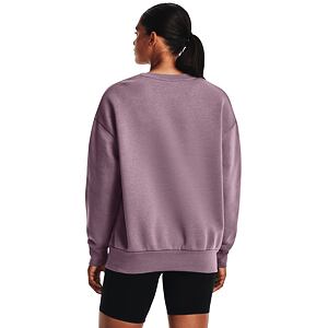 Dámska oversize mikina Under Armour Essential Flc OS Crew