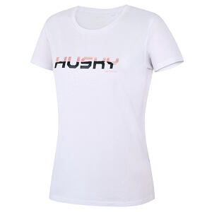 Dámské bavlněné triko HUSKY Tee Wild L white