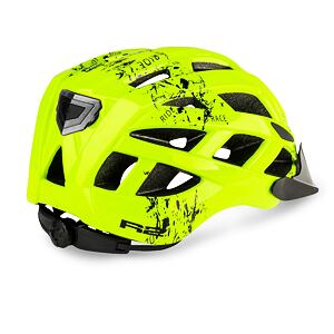 CYKLISTICKÁ HELMA R2 LUMEN JUNIOR ATH20B yellow