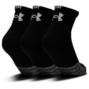 Unisex sportovní ponožky Under Armour HeatGear Quarter 3pk