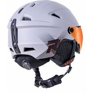 Lyžařská helma s integrovaným štítem Relax STEALTH RH24A3