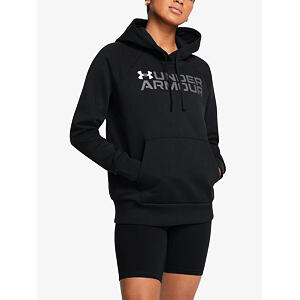 Dámská mikina Under Armour Rival Fleece Wordmark Hoodie