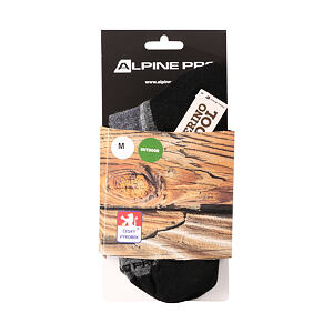 Unisex antibakteriálne ponožky z merino vlny ALPINE PRE DERERE