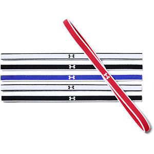 Dámske elastické čelenky Under Armour Mini Headbands (6Pk)