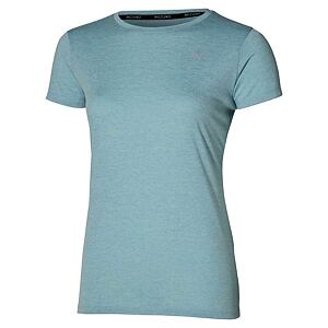 Dámské sportovní tričko Mizuno Impulse Core Tee – modré Cloud Blue